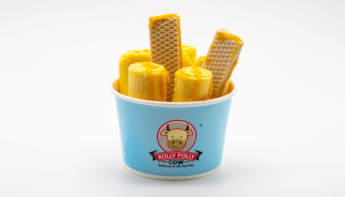 Mango Madness Non-Dairy Rolly Polly Rolls