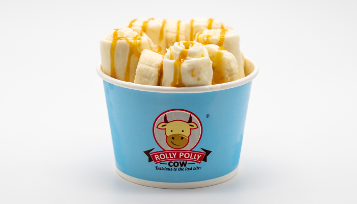 Hawaiian Paradise Ice Cream Rolls